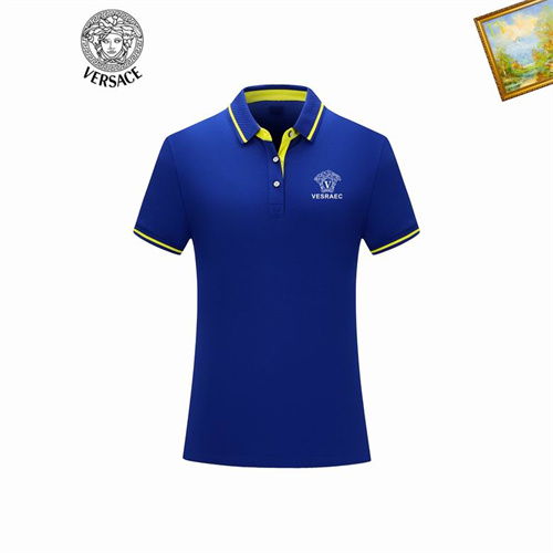 Versace Lapel T-shirts-M-006