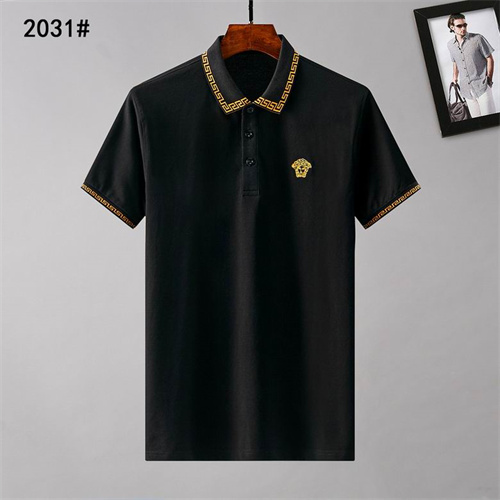 Versace Lapel T-shirts-M-082