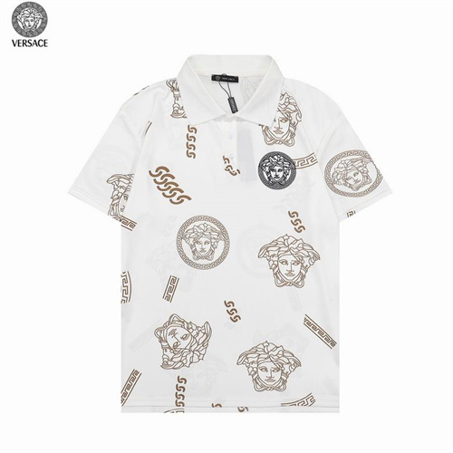 Versace Lapel T-shirts-M-088