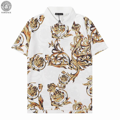 Versace Lapel T-shirts-M-061