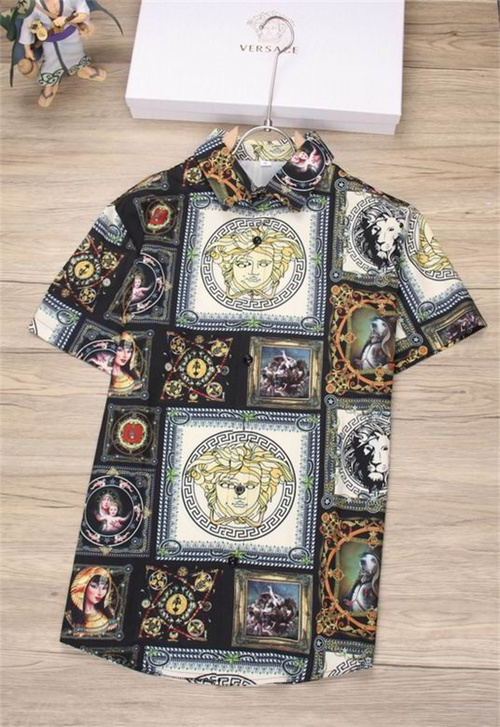 Versace short shirt-M-048