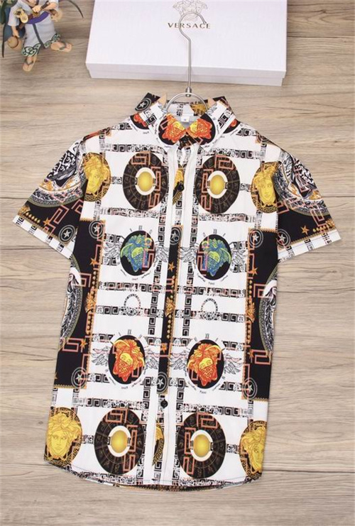 Versace short shirt-M-049