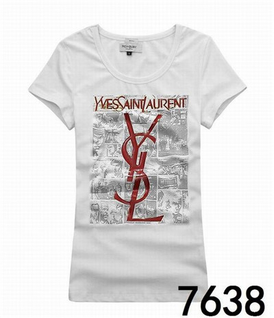 Ysl Round neck T-shirt-W-001