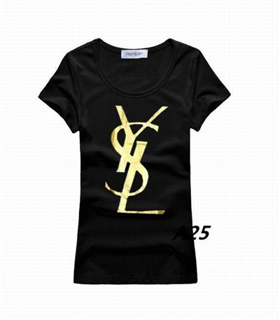 Ysl Round neck T-shirt-W-010