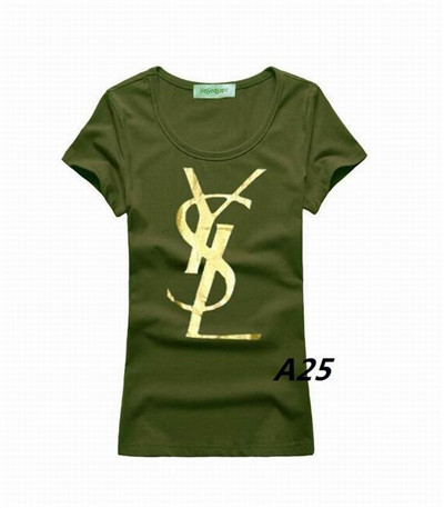 Ysl Round neck T-shirt-W-013