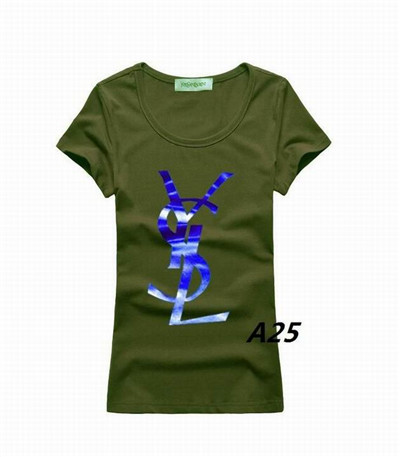 Ysl Round neck T-shirt-W-027