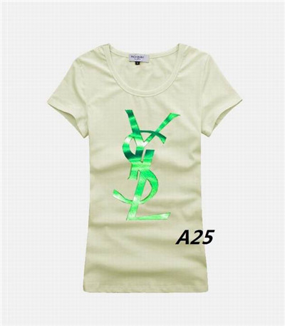 Ysl Round neck T-shirt-W-045