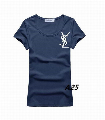 Ysl Round neck T-shirt-W-078