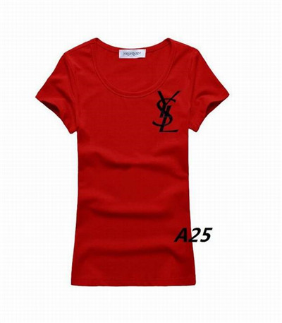 Ysl Round neck T-shirt-W-097