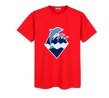 Pink dolphin T-shirt-110