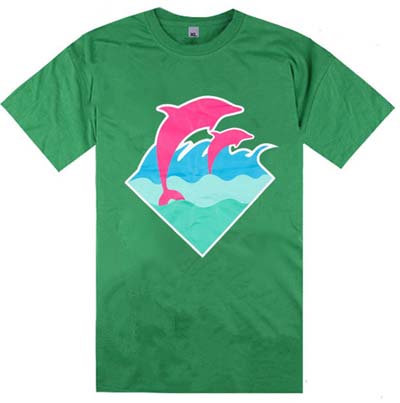 Pink dolphin T-shirt-180