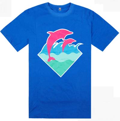 Pink dolphin T-shirt-181