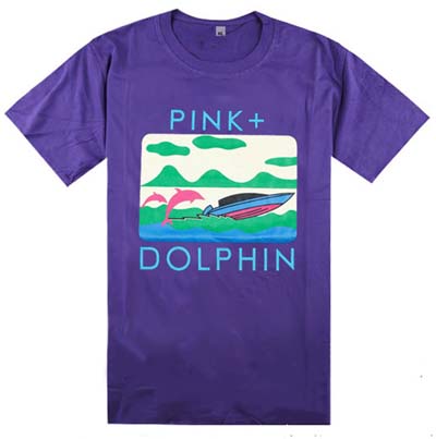 Pink dolphin T-shirt-182