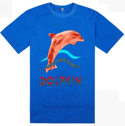 Pink dolphin T-shirt-184