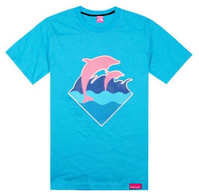 Pink dolphin T-shirt-203