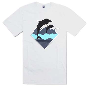 Pink dolphin T-shirt-228