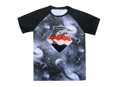 Pink dolphin T-shirt-239