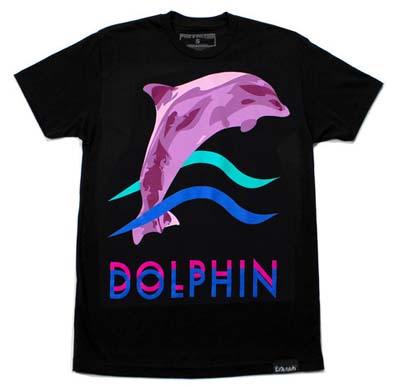 Pink dolphin T-shirt-026