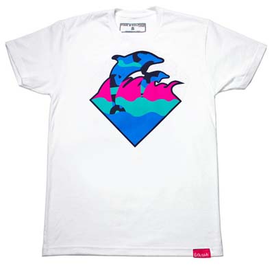 Pink dolphin T-shirt-038
