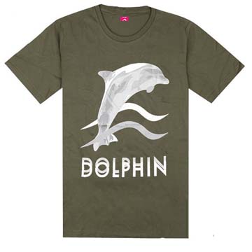 Pink dolphin T-shirt-261