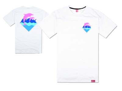 Pink dolphin T-shirt-266