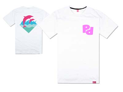 Pink dolphin T-shirt-269