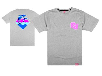 Pink dolphin T-shirt-277