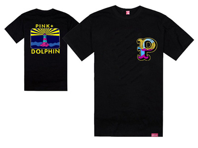 Pink dolphin T-shirt-285
