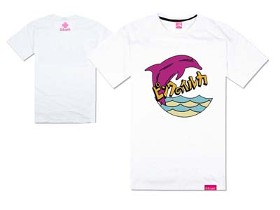 Pink dolphin T-shirt-287