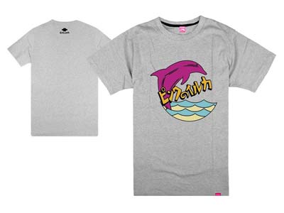 Pink dolphin T-shirt-291